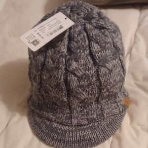 Adidas Gray Cable Knit Beanie